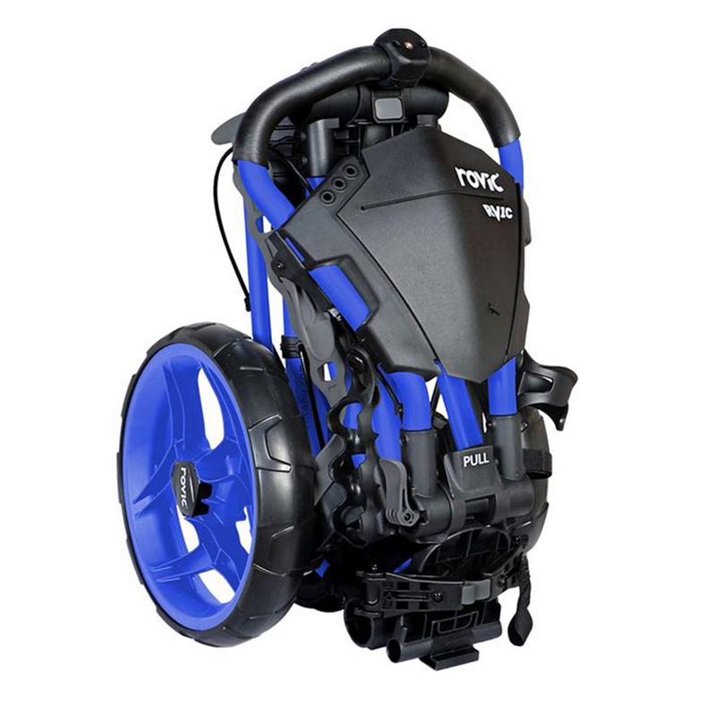 Rovic RV1C Compact Golf Trolley - Blue - main image