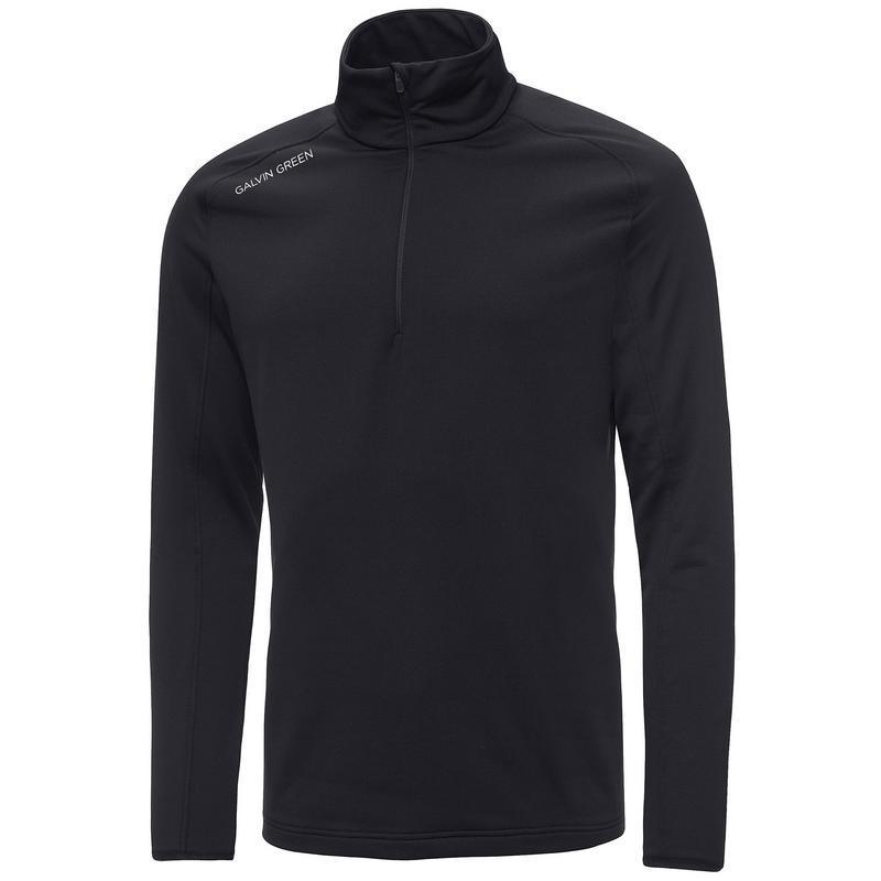 Galvin Green Drake Insula Half Zip Golf Pullover - Black - main image