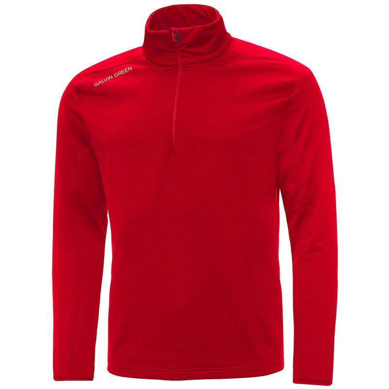 Galvin Green Drake Insula Half Zip Golf Pullover - Red - main image