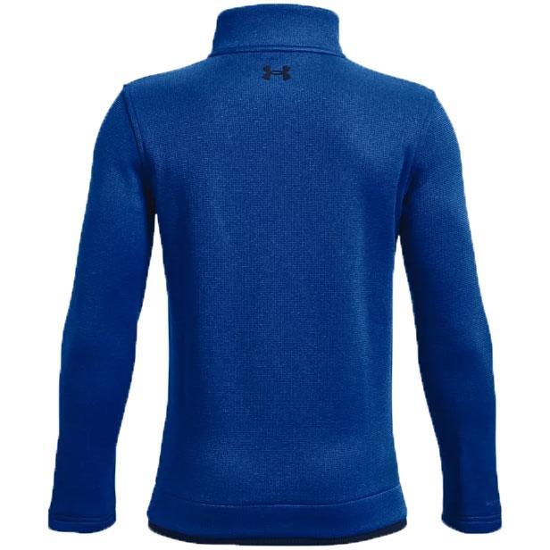 Under Armour Boys Sweaterfleece 1/2 Zip Golf Top - Blue - main image