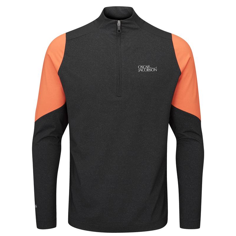 Oscar Jacobson Lodstock Tour Golf Sweater - Black  - main image