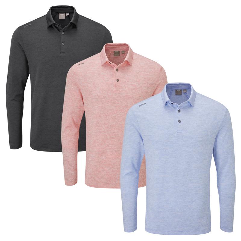 Ping Angus Long Sleeve Golf Polo - main image