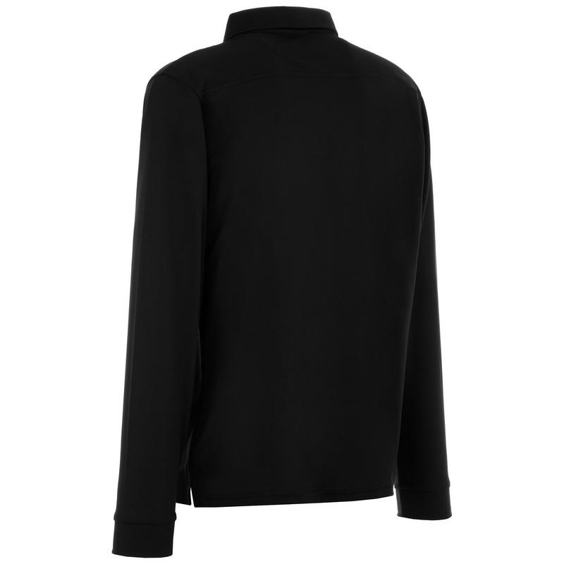 ProQuip Long Sleeve Performance Golf Polo - Black - main image