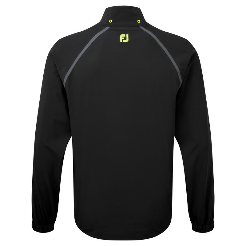FootJoy HydroTour Waterproof Rain Golf Jacket - Black/Charcoal - main image