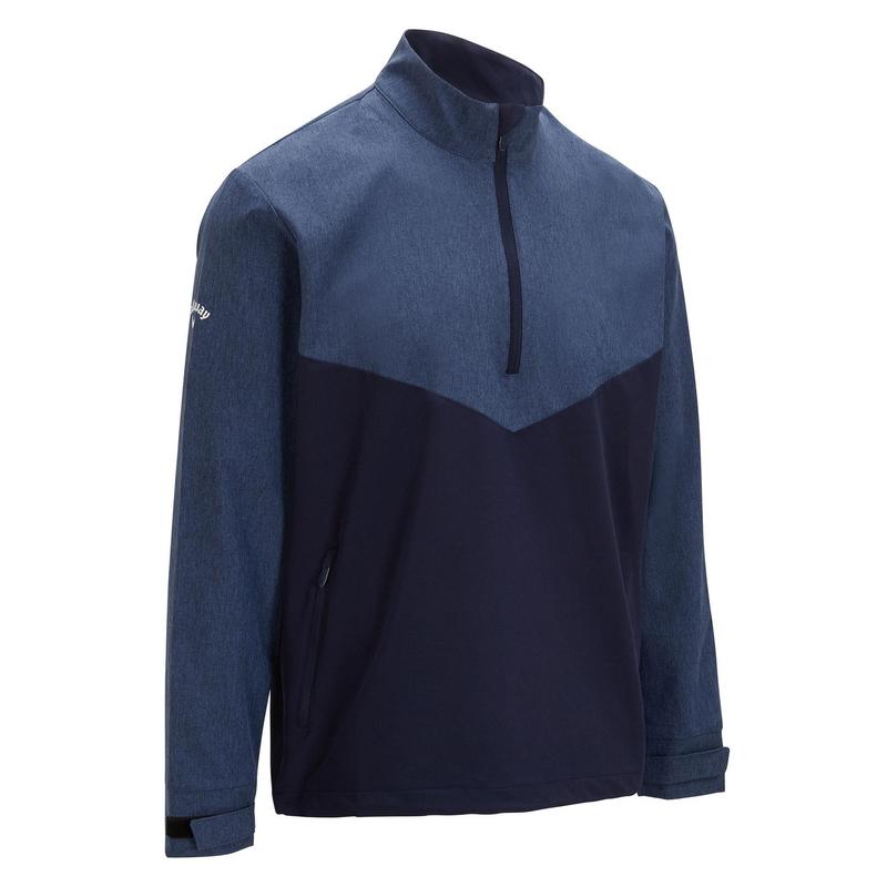 Callaway Heather 1/4 Zip Golf Windshirt - Blue - main image