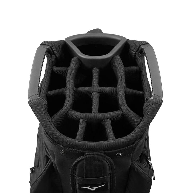 Mizuno BR-D4C Golf Cart Bag - Black/Black - main image