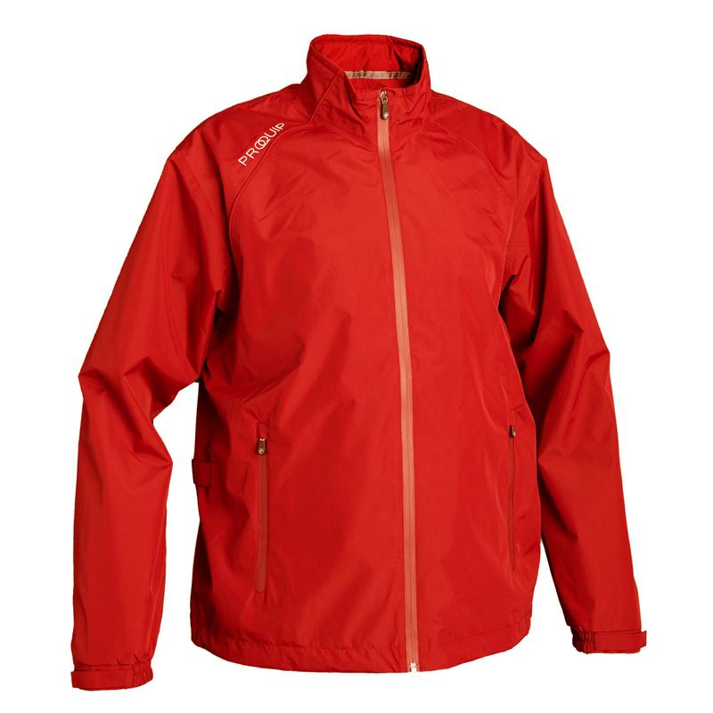 ProQuip Tempest Waterproof Golf Jacket - Red  - main image