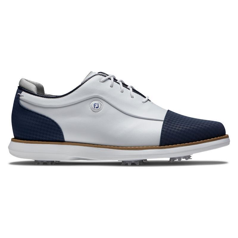 FootJoy Traditions Women's Golf Shoe - White/Navy - main image