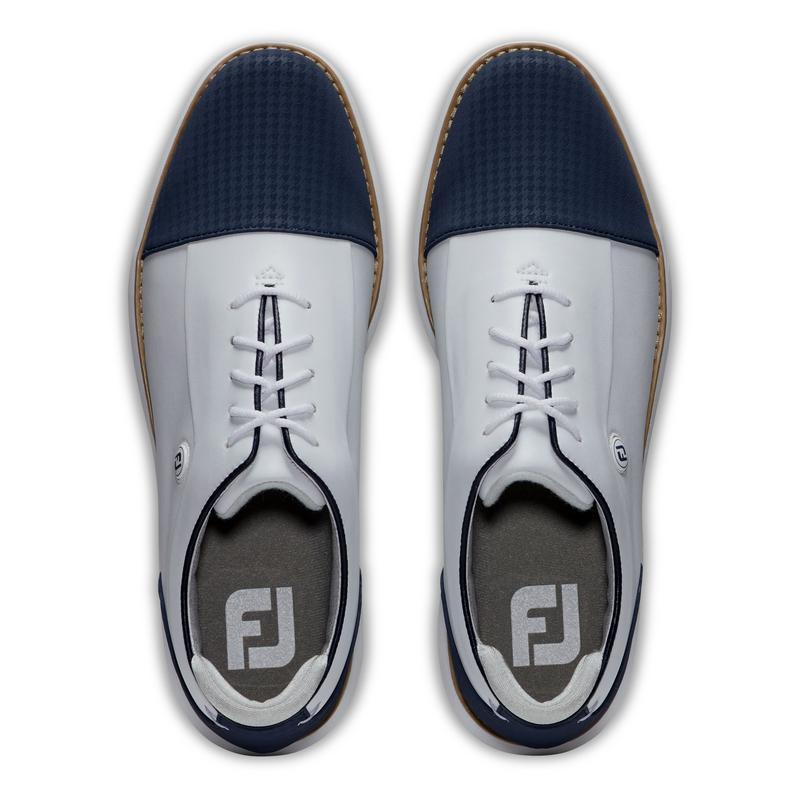 FootJoy Traditions Women's Golf Shoe - White/Navy - main image