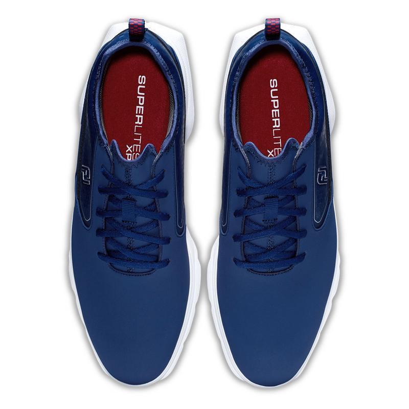 FootJoy Superlites XP Golf Shoe - Navy/Red - main image