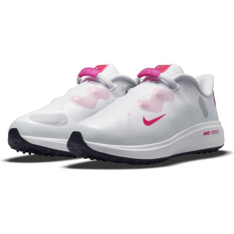 Nike React Ace Tour Womens Golf Shoes - White/Pink - main image