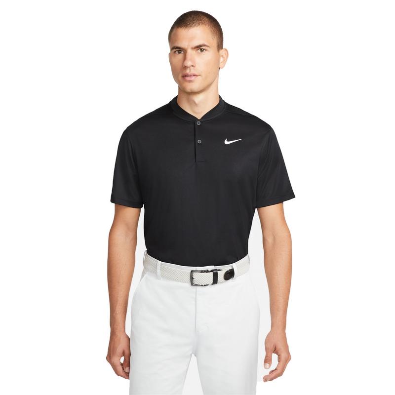 Nike Dri-Fit Victory Blade Golf Polo Shirt - Black/White - main image