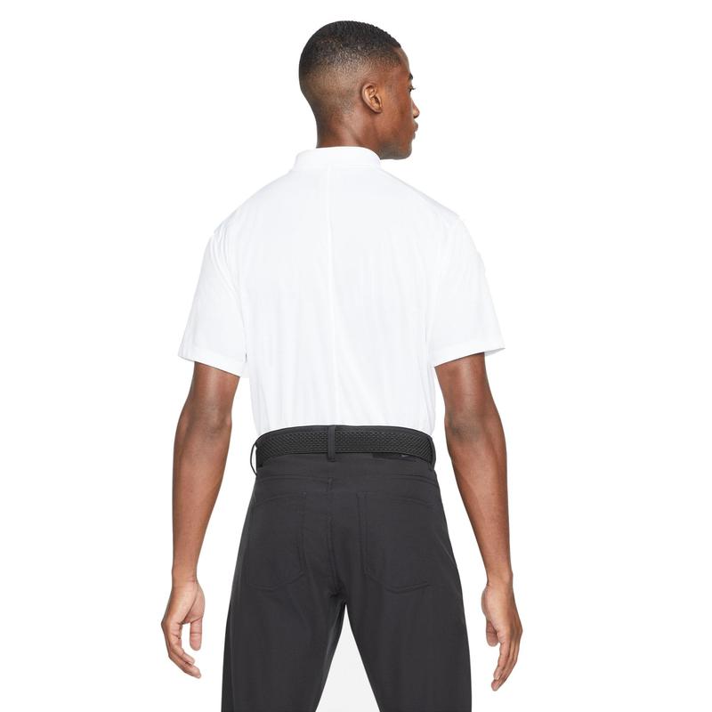 Nike Dri-Fit Victory Solid Polo Shirt - White/Black - main image