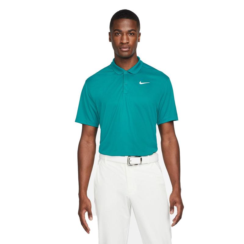 Nike Dri-Fit Victory Solid Polo Shirt - Bright Spruce/White - main image