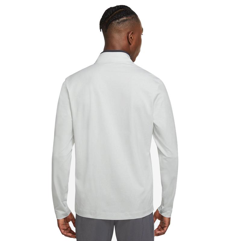 Nike Dri-Fit Victory Heathered Half Zip Golf Top - Photon Dust/Pure/Grey/Black - main image