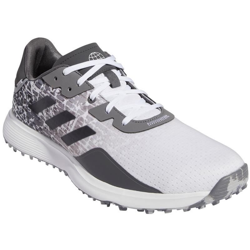 adidas S2G SL Golf Shoe - White/Grey - main image