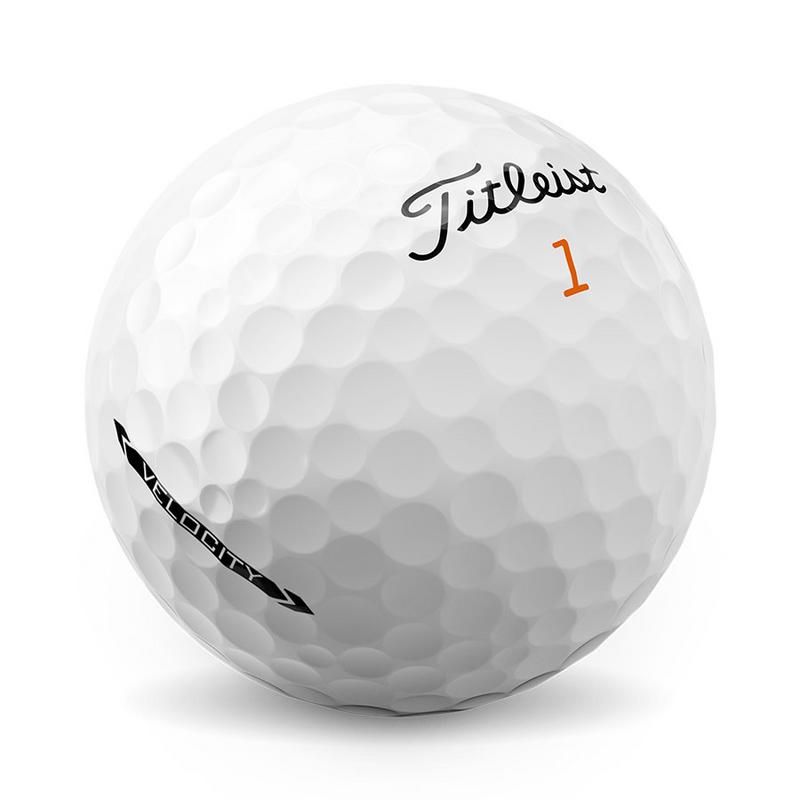 Titleist Velocity Golf Balls - Personalised  - White - main image