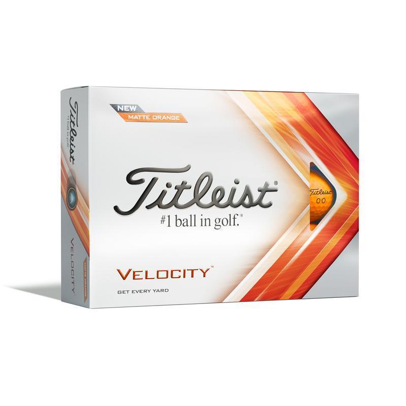 Titleist Velocity Golf Balls - Orange - main image