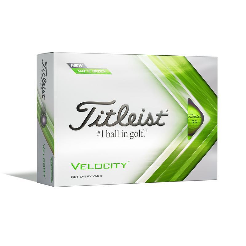 Titleist Velocity Golf Balls - Green - main image