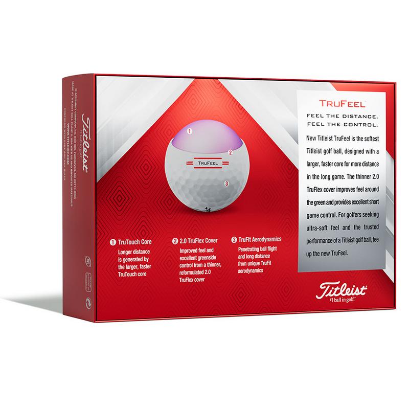 Titleist TruFeel Golf Balls - Personalised - main image