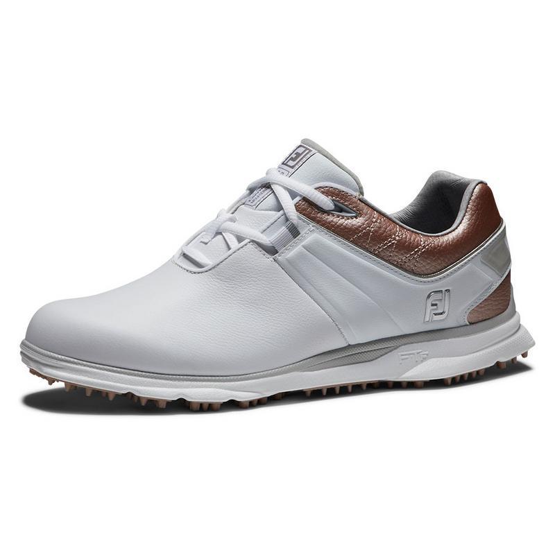 FootJoy Pro SL Women's Golf Shoe - White/Rose - main image