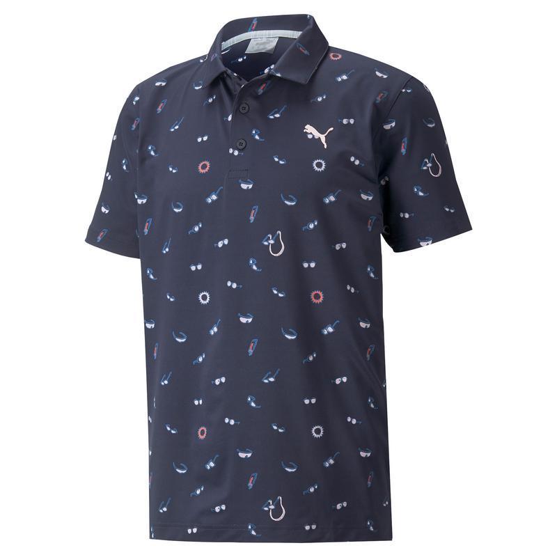 Puma MATTR Sunnies Golf Polo - Navy - main image