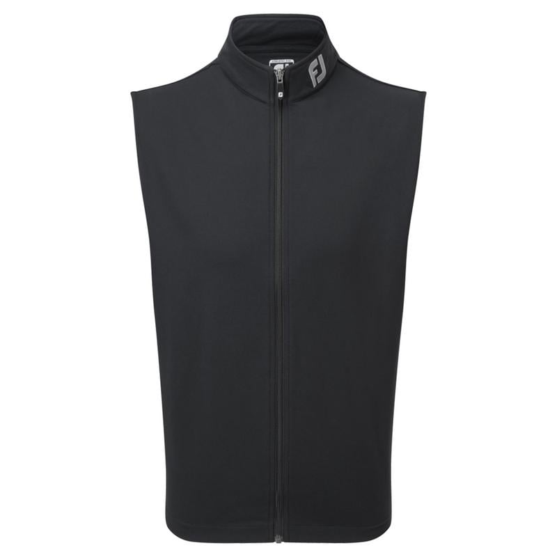 FootJoy Full Zip Knit Vest - Black - main image