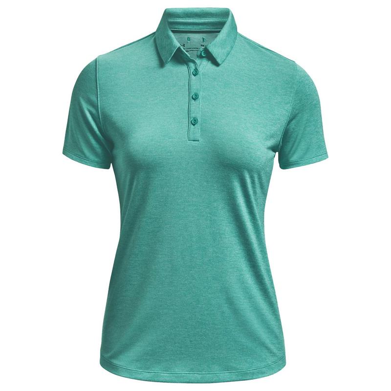 Under Armour Womens Zinger Short Sleeve Polo Shirt - Green - main image