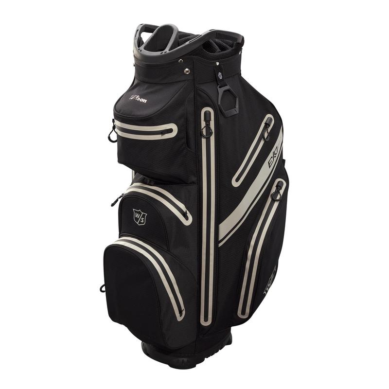 Wilson Exo Dry Waterproof Golf Cart Bag - Black - main image