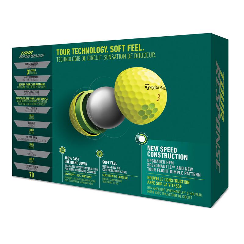 TaylorMade Tour Response Golf Balls - White - main image