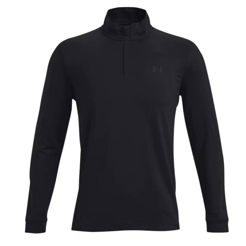 Under Armour UA Playoff 1/4 Zip Golf Top - Black - main image