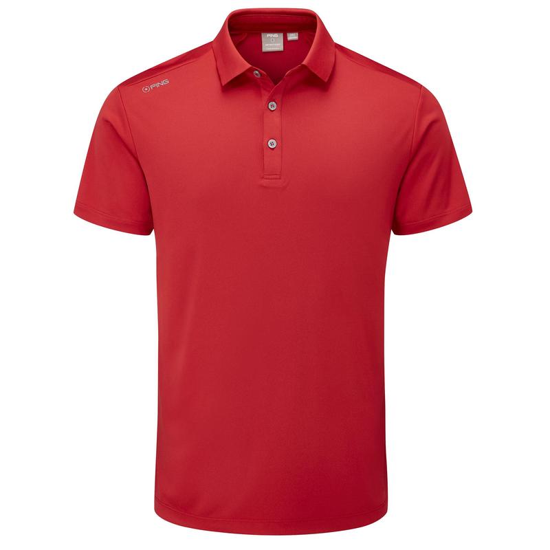 Ping Lindum Golf Polo Shirt - Red - main image