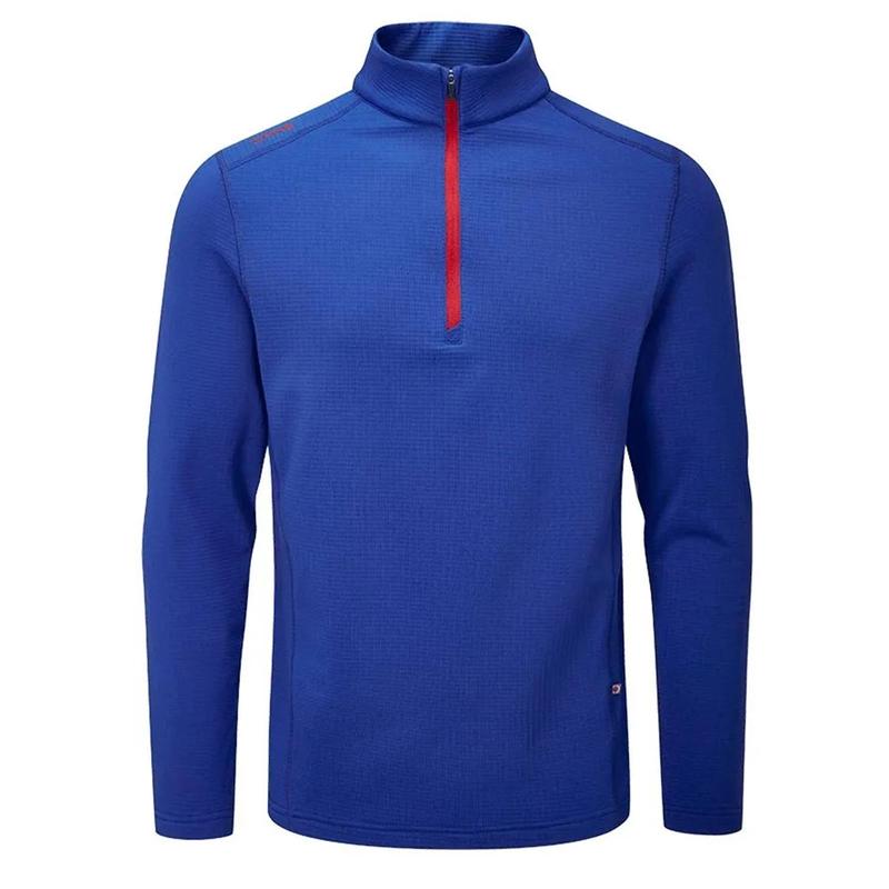 Ping Edwin Half Zip Golf Midlayer Sweater - Blue - main image