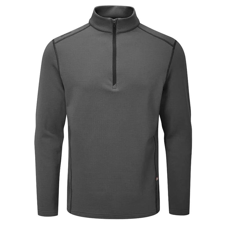 Ping Edwin Half Zip Golf Midlayer Sweater - Grey - main image