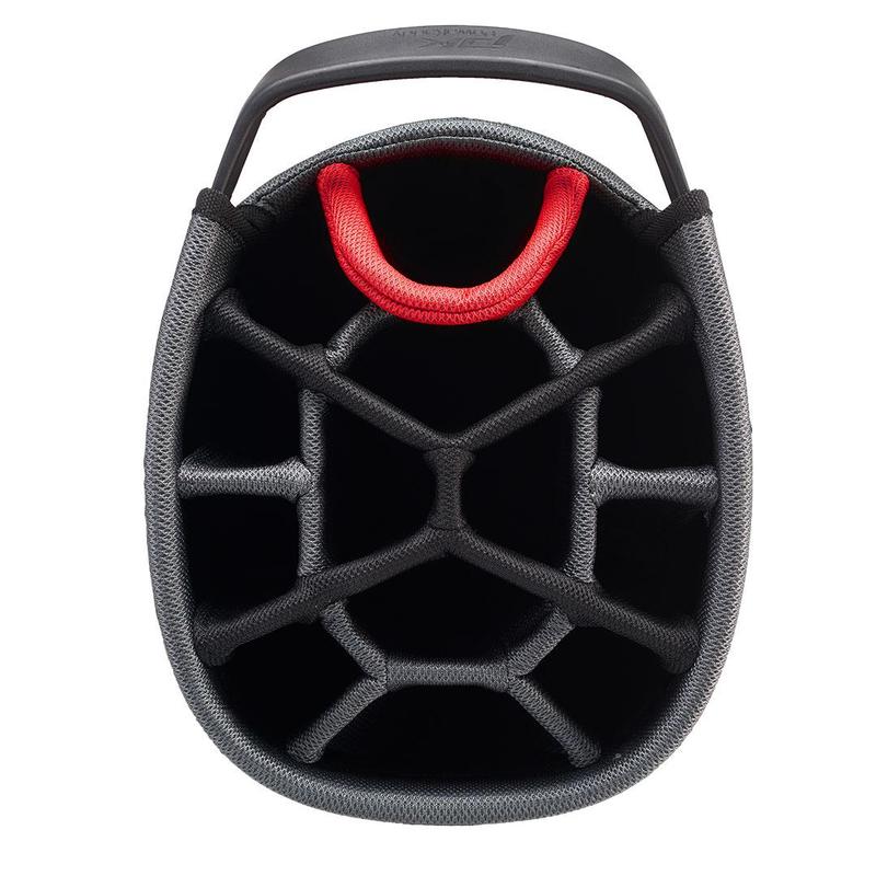 PowaKaddy Premium Edition Golf Cart Bag - Black/Red - main image