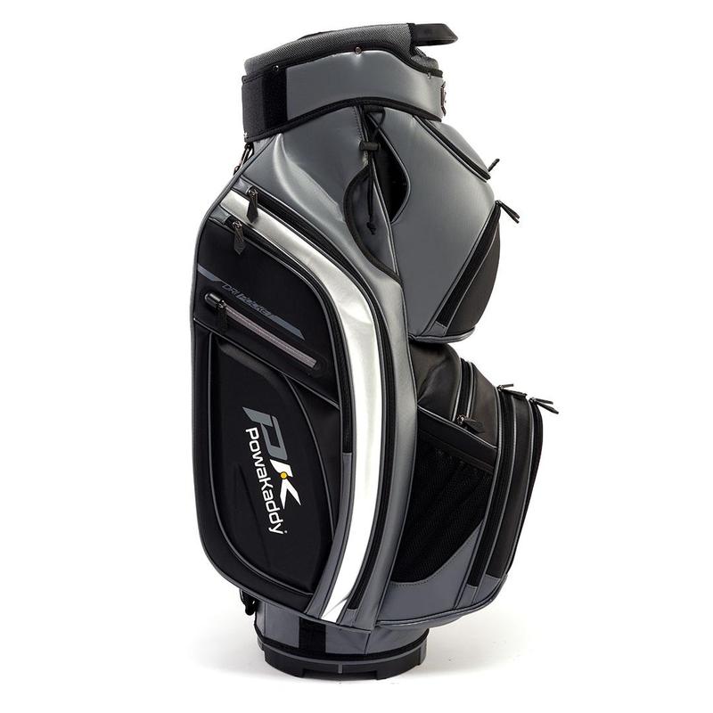 PowaKaddy Prem Tech Golf Cart Bag - Gun Metal/Black/Silver - main image