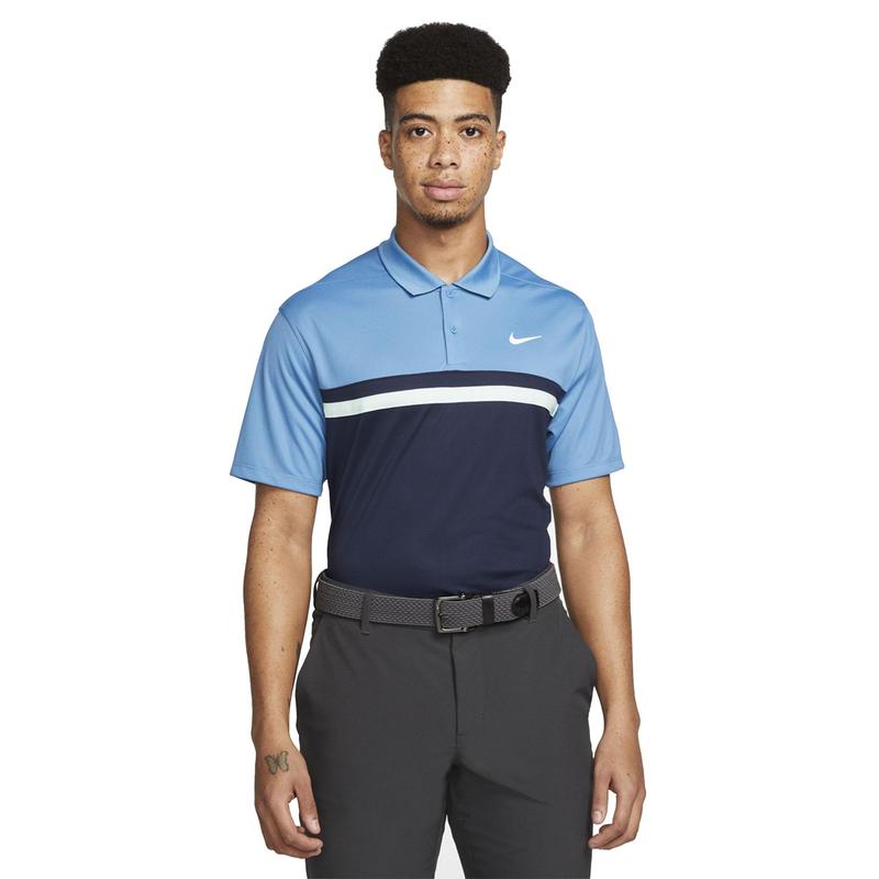 Nike Dri-Fit Victory CB Golf Polo Shirt - Blue - main image