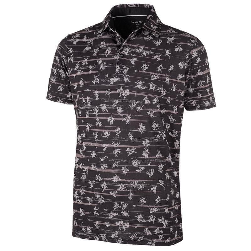 Galvin Green MALIK Ventil8+ Golf Shirt - Black - main image