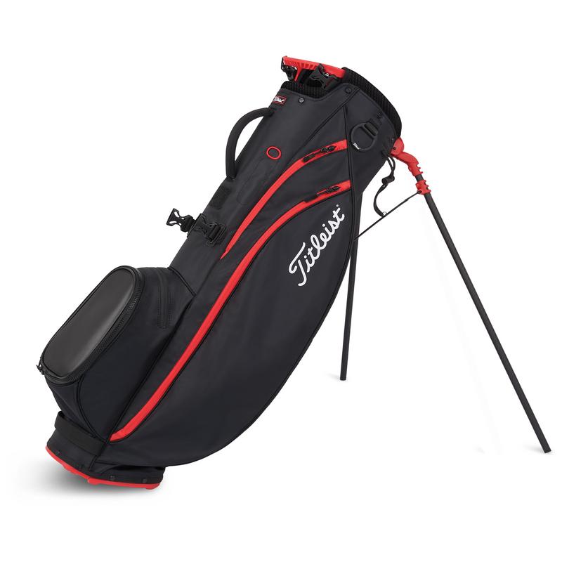 Titleist Players 4 Carbon S Golf Stand Bag - Black/Black/Red - main image