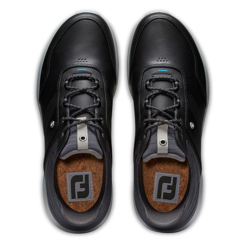 FootJoy Stratos Golf Shoe - Black/Charcoal/Blue Jay - main image