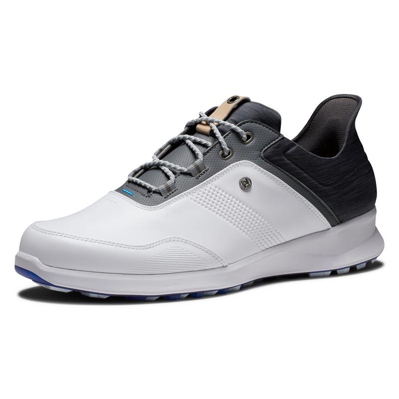 FootJoy Stratos Golf Shoe - White/Charcoal/Blue jay - main image