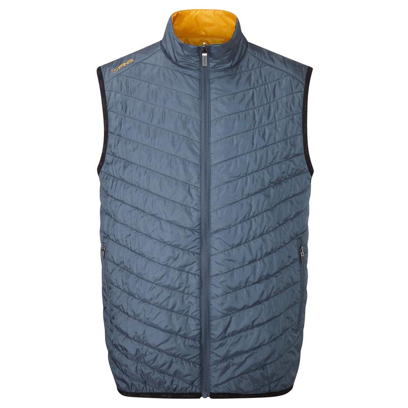 Ping Norse S4 Reversible Golf Vest - Stormcloud/Gold - main image