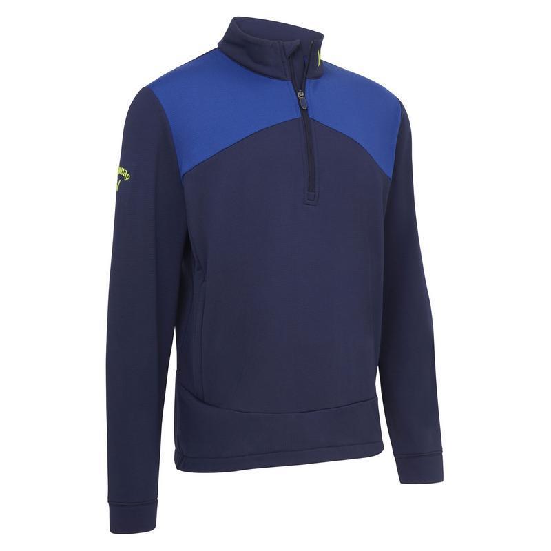 Callaway High Gauge Aquapel Fleece Sweater - Navy - main image