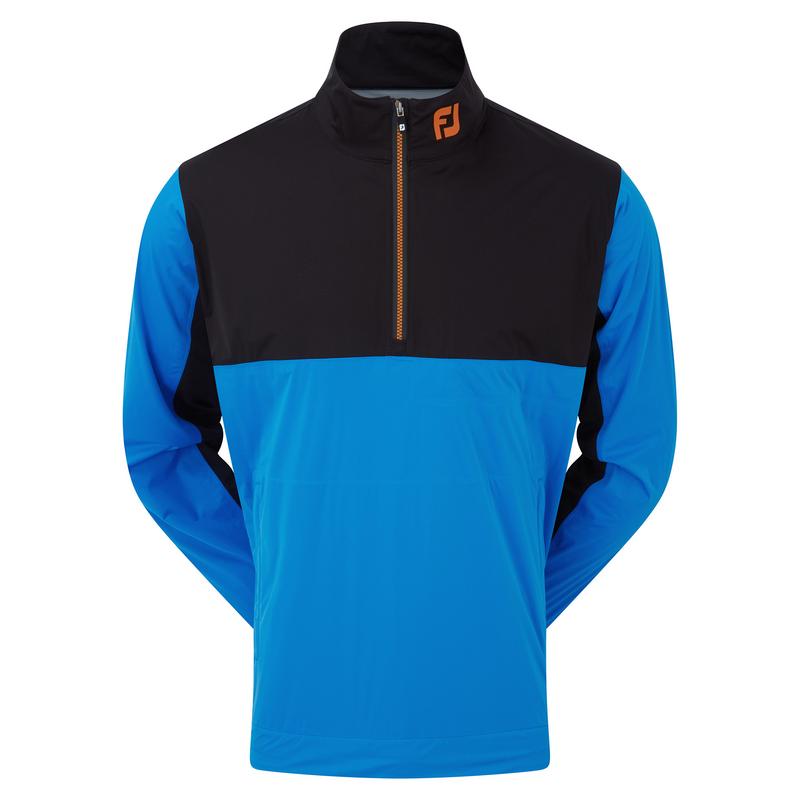 FootJoy HydroKnit Half Zip Waterproof Golf Jacket - Sapphire Blue - main image