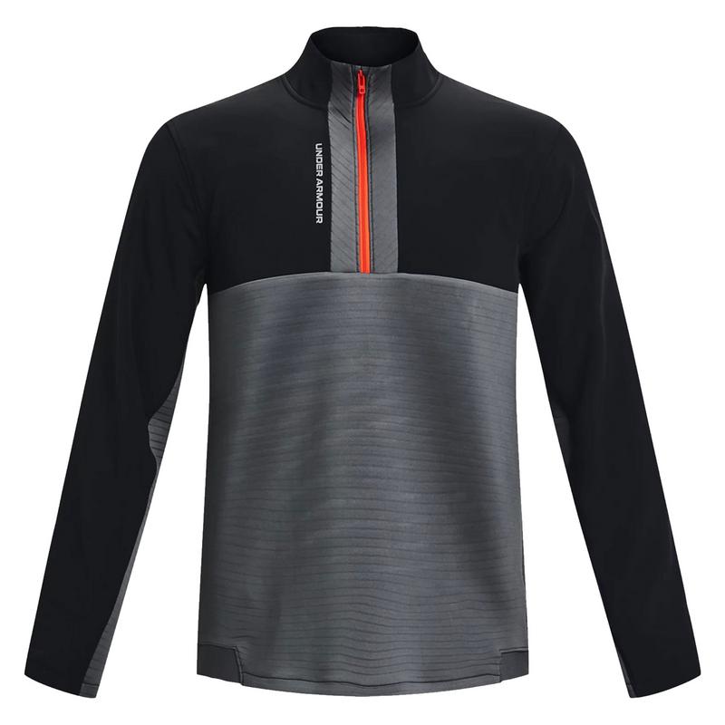 Under Armour Men's UA Storm Daytona Zip Golf Sweater - Pitch Grey - main image