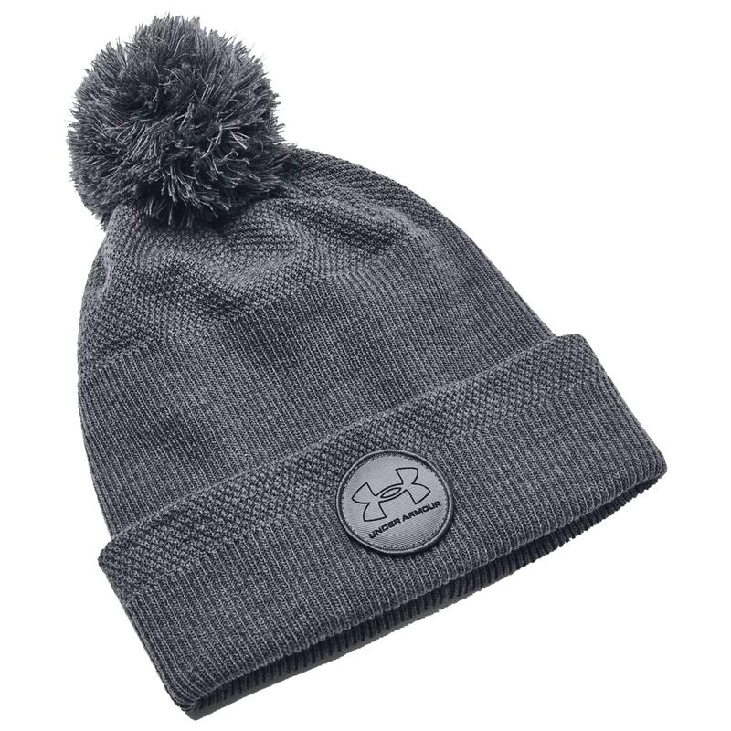 Under Armour ColdGear Infrared Driver Pom Beanie - Grey - main image