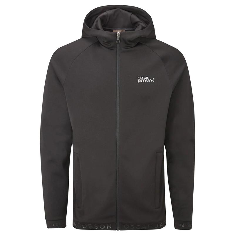 Oscar Jacobson Travis Golf Hoodie - Black - main image