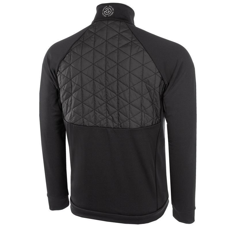 Galvin Green Dexter INSULA Padded Full Zip Sweater - Black - main image