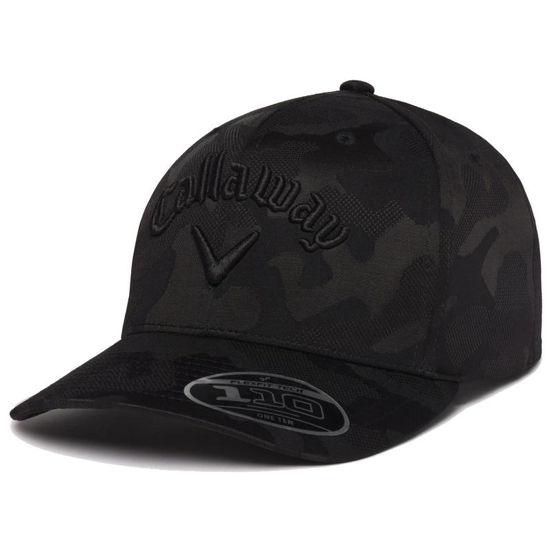 Callaway Jacquard Camo Golf Cap - Black - main image