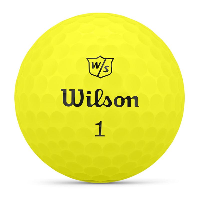 Wilson Staff Duo Soft Golf Balls - 2 Dozen - Yellow - main image